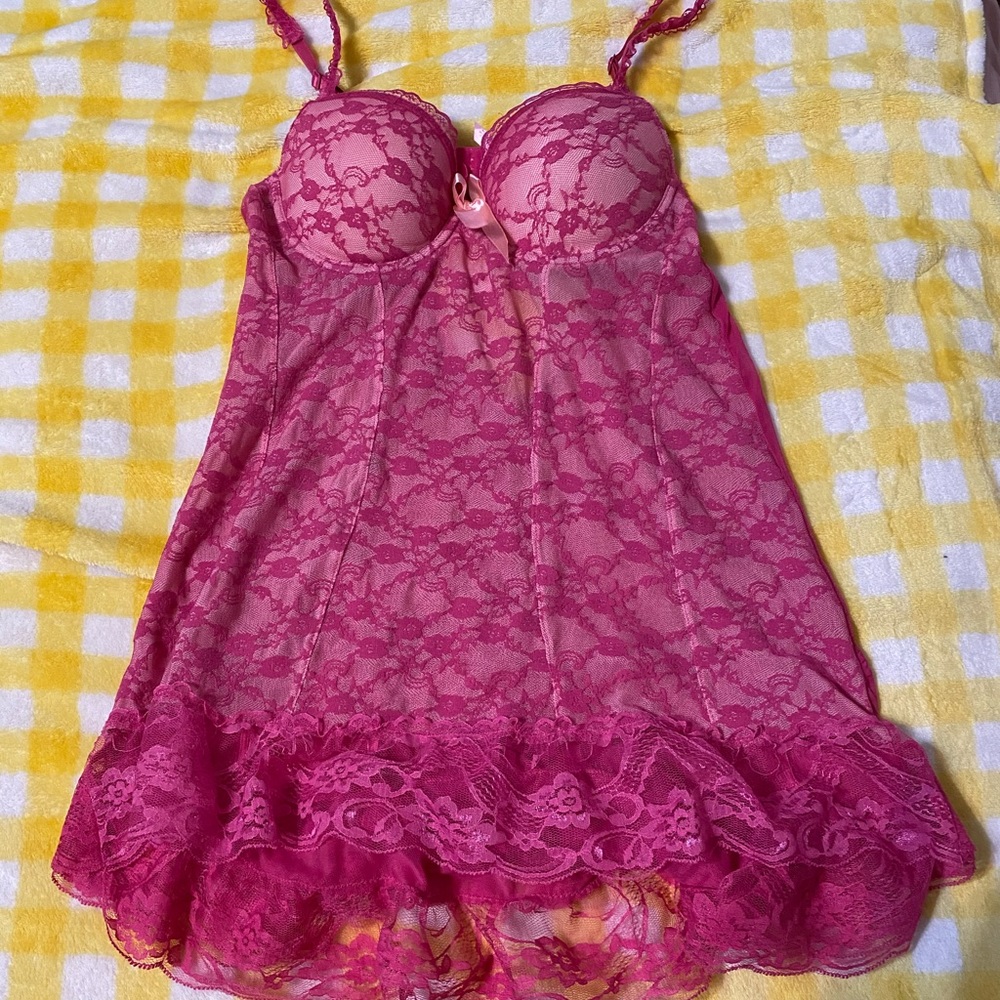 Hot Pink Bustier